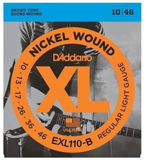 Imagem de Encordoamento Guitarra D'addario Exl110-b 0.10 Exl110