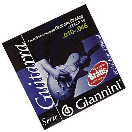 Imagem de Encordoamento Guitarra Giannini GEEGST010