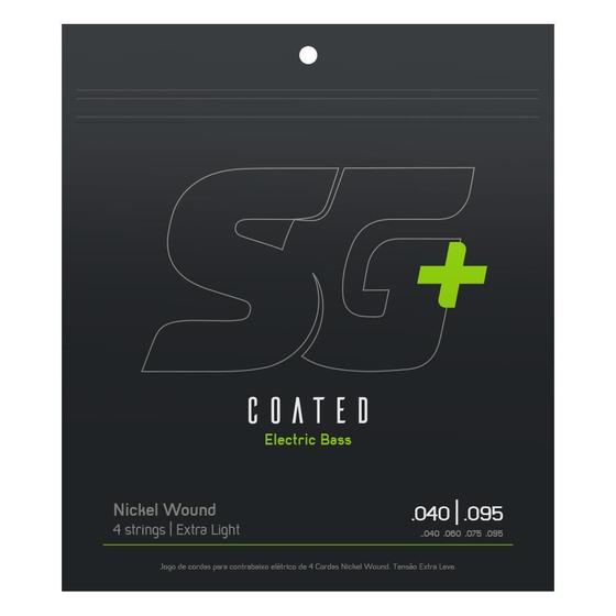 Imagem de Encordoamento Para Baixo 4 Cordas Sg + Strings Coated Extra