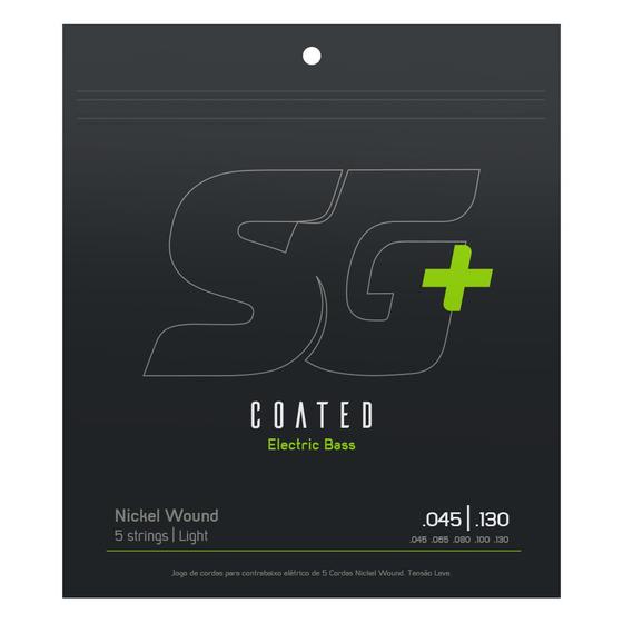 Imagem de Encordoamento para Baixo 5 Cordas SG + Strings Coated Light .045 (5270C)