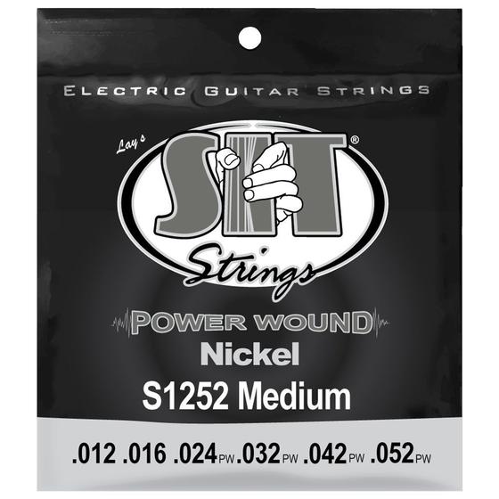 Imagem de Encordoamento Para Guitarra SIT 012 Power Wound Medium S1252