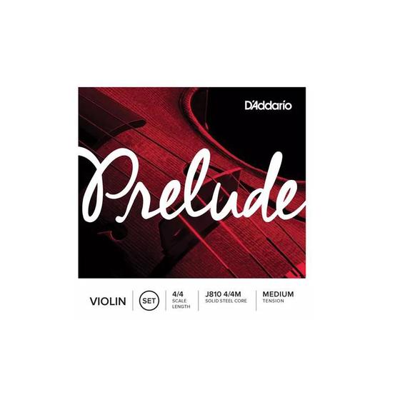 Imagem de Encordoamento Para Violino Daddario Prelude J810 4/4 Média