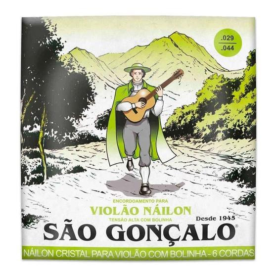 Imagem de Encordoamento São Gonçalo .029/.044 Nylon Alto p/ Violão