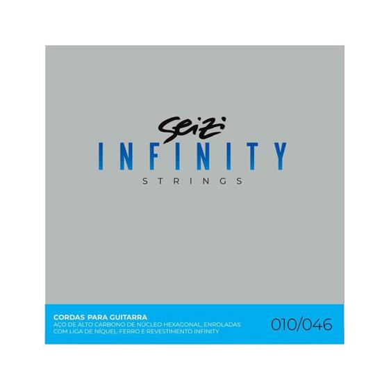 Imagem de Encordoamento Seizi Guitarra Seizi Infinity 010 046