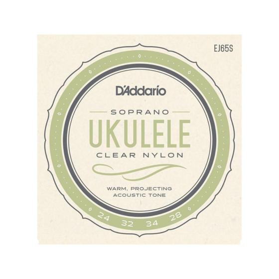 Imagem de Encordoamento Ukulele Nylon Ukulele Ej65S D'Addario