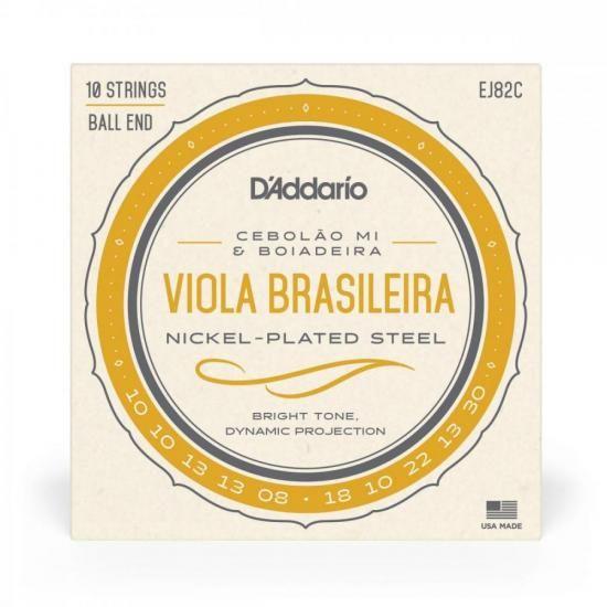 Imagem de Encordoamento Viola Brasileira Cebolão Boiadeira Addario