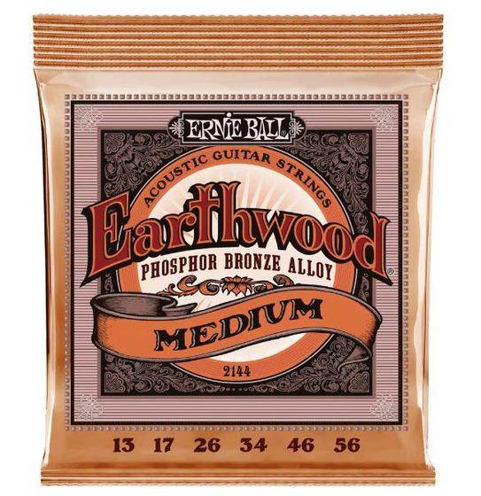 Imagem de Encordoamento Violão Aço 013 Earthwood Bronze  - Ernie Ball