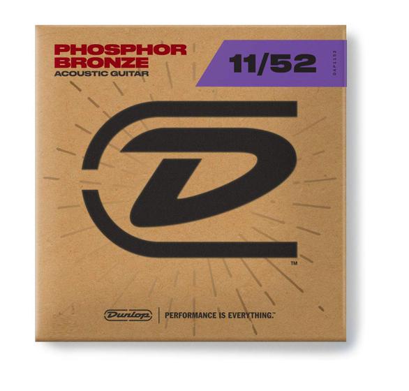 Imagem de Encordoamento Violão Dunlop 11-52 Phosphor Bronze Dap1152