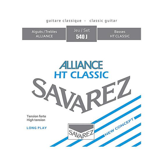 Imagem de Encordoamento Violão Nylon Tensão Alta Savarez Alliance HT Classic 540J