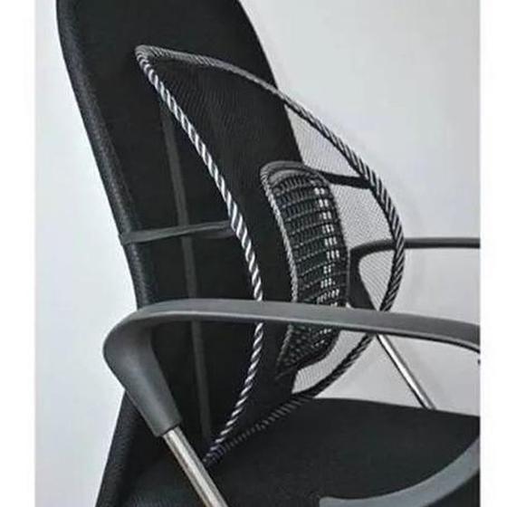 Imagem de Encosto Apoio de Cadeira Ergonômico Lombar Corretor Postural Ortopédico Cadeira Gamer