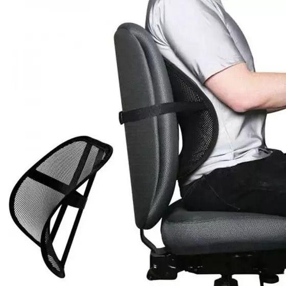 Encosto/Apoio de Cadeira para Lombar Corretor Postural Ortopédico Menor preço em Encosto/Apoio de Cadeira para Lombar Corretor Postural Ortopédico