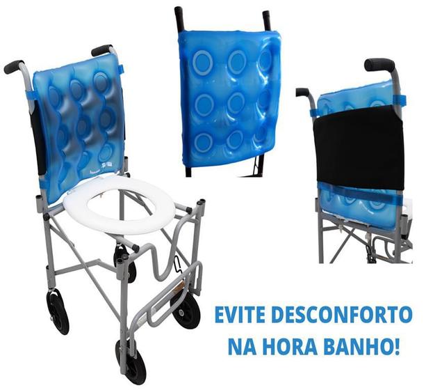 Imagem de Encosto Para Cadeira De Banho Inflável - Aquasonus