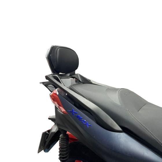 Encosto Sissy bar XMax 250 2020 2021 2022 2023 apoio Garupa LEG SPEED