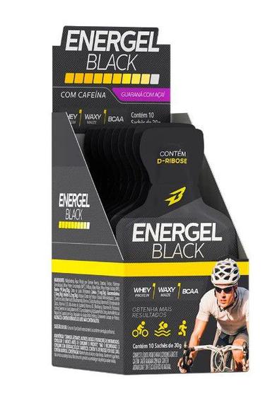 Imagem de Energel Black Gel 10 SC com Cafeina Sabores - Body Action