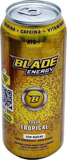 Imagem de Energético Blade Energy Vários Sabores Fardo com 6 Unidades 473ML