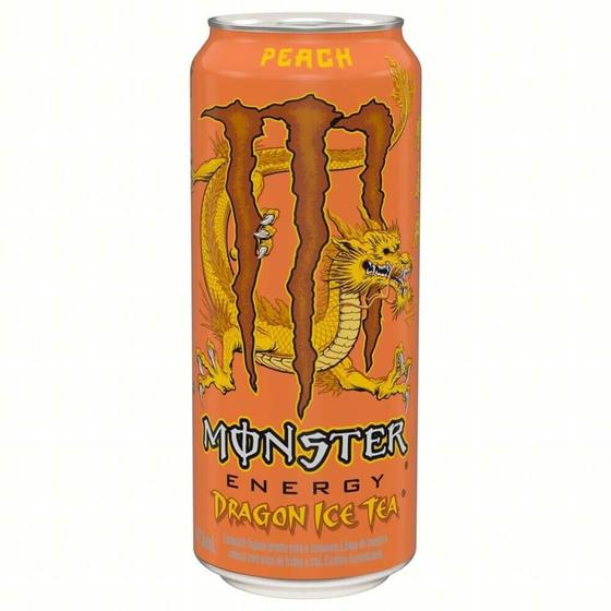 Imagem de Energetico Dragon Ice Tea Peach Monster 473ml