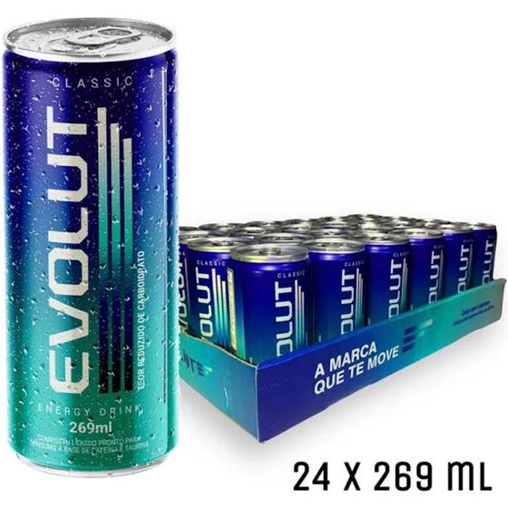 Imagem de Energético Evolut Energy Drink 269ml Caixa Com 24 Unidades