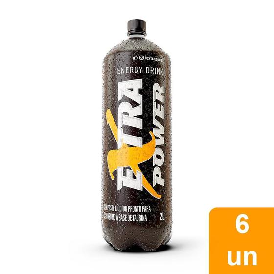 Energético Extra Power 2 Litros - Embalagem com 6 Unidades - Produtos ...