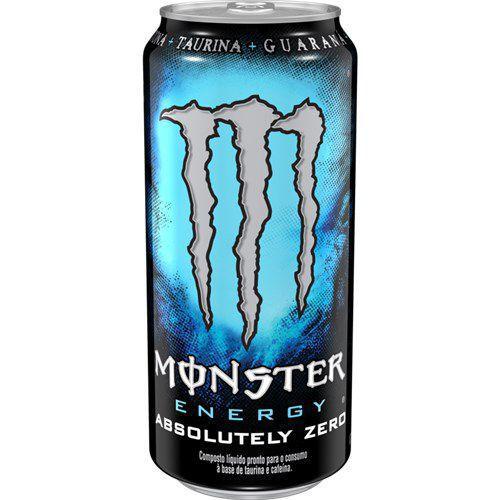 Energético Monster Energy Absolutely Zero Lata 473ml 6 Unidades Bebida Energética Magazine 3092