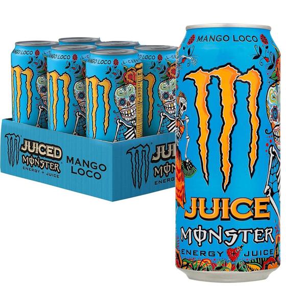 Imagem de Energético Monster Mango Loco 473Ml (6 Latas)