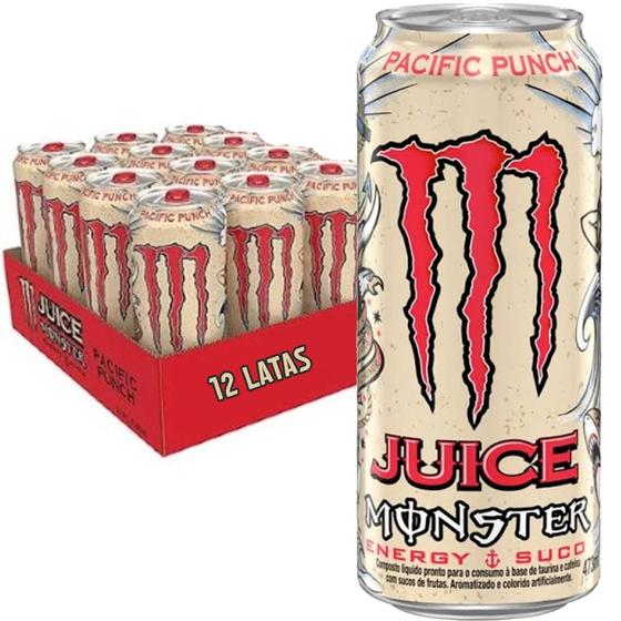 Imagem de Energético Monster Pacific Punch LT 473ml (12 unidades)