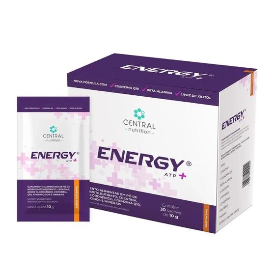 Imagem de Energy ATP+ Central Nutrition 30 Sachês Tangerina