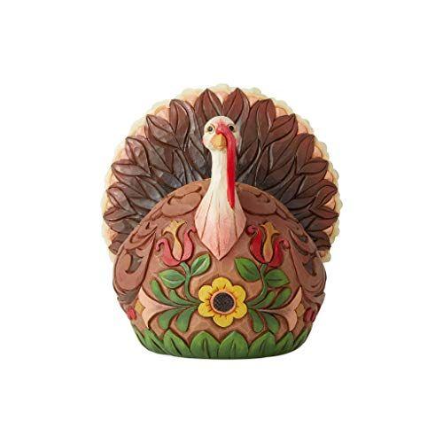 Imagem de Enesco Jim Shore Heartwood Creek Harvest Turquia Festa Modo Estatueta, Multicolor