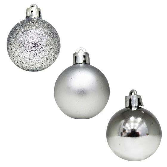Enfeite de arvore de natal bola nice 6cm com 6 pecas - niazitex Menor preço em Enfeite de arvore de natal bola nice 6cm com 6 pecas - niazitex