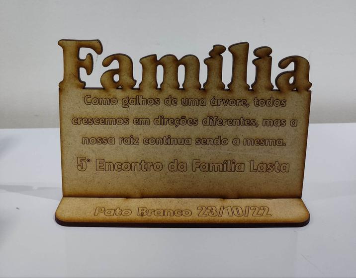 Imagem de Enfeite de Mesa Personalizado