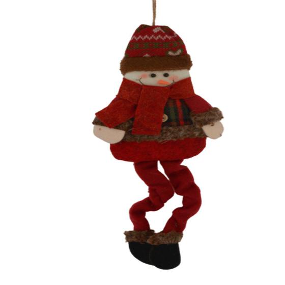 Imagem de Enfeite de Natal - Boneco Natalino p/Pendurar - 15cm x 30cm