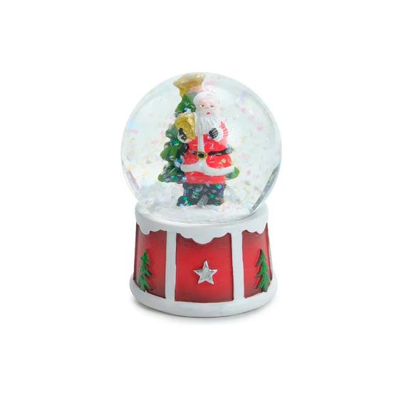 Imagem de Enfeite de Natal - Globo de Neve Noel com Doce - 8cm - 1 unidade - Cromus - Rizzo