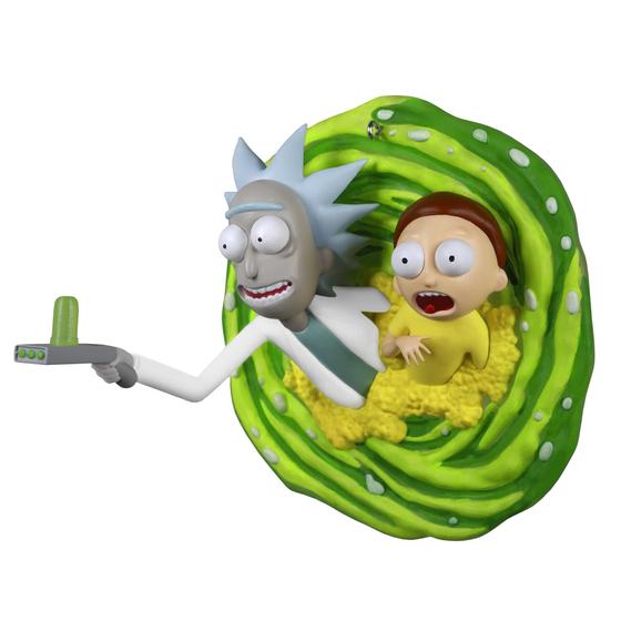 Imagem de Enfeite de Natal Hallmark Keepsake Rick and Morty 2022