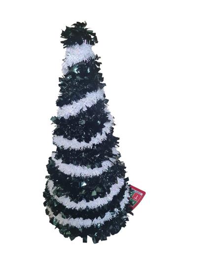 Imagem de Enfeite de Natal Pinheiro 30cm festão - Mini arvore- Kit 2un