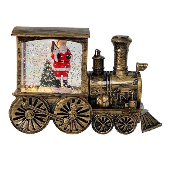 Imagem de Enfeite de Natal Trem Natalino com LED LZ0063 