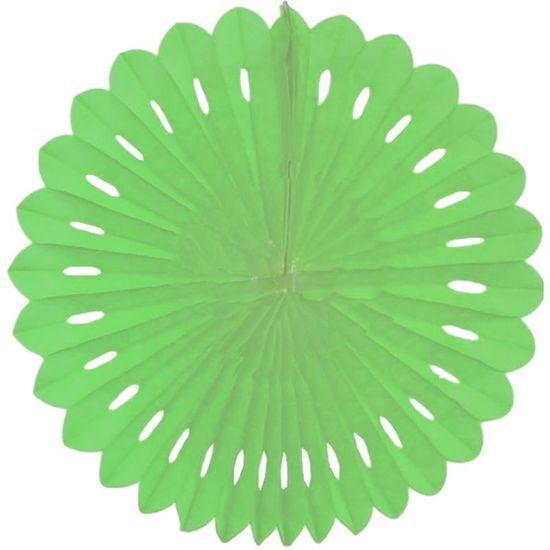 Imagem de Enfeite de Papel Margarida Fiorata 63cm Verde Claro - 1 Un