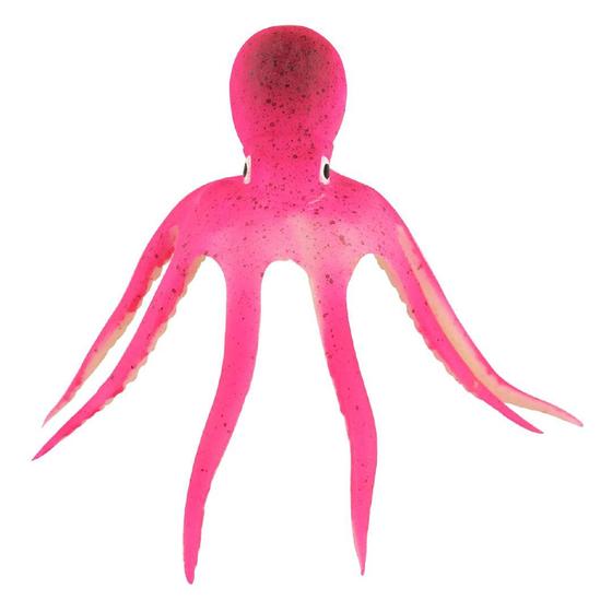 Imagem de Enfeite de silicone soma jelly octopus rosa