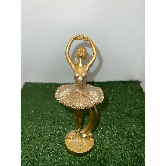 Imagem de Enfeite decorativo bailarina 19cm mbln-22