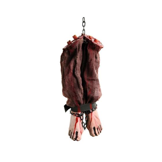 Imagem de Enfeite Decorativo Halloween - Pernas Penduradas com Sangue  - 1 unidade - Cromus  - Rizzo
