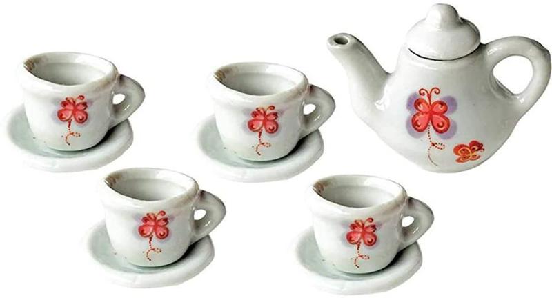Imagem de Enfeite Decorativo Mini Kit Chá De Porcelana 9 Peças