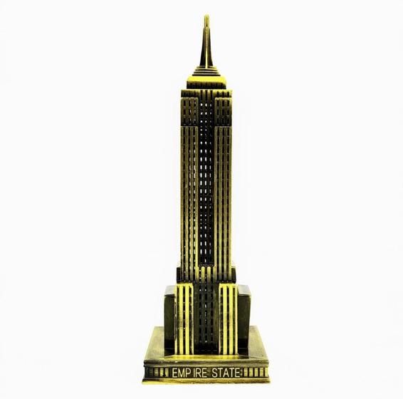 Imagem de Enfeite Miniatura Monumento Metal Empire State  New York