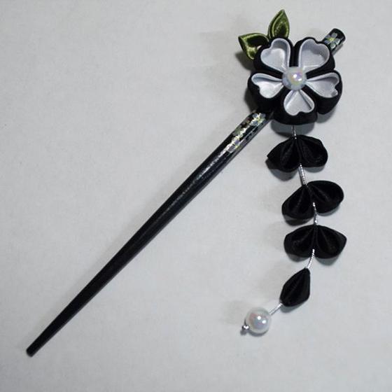 Imagem de Enfeite Para Cabelo Japonês Tipo Palito - Kanzashi. Modelo S