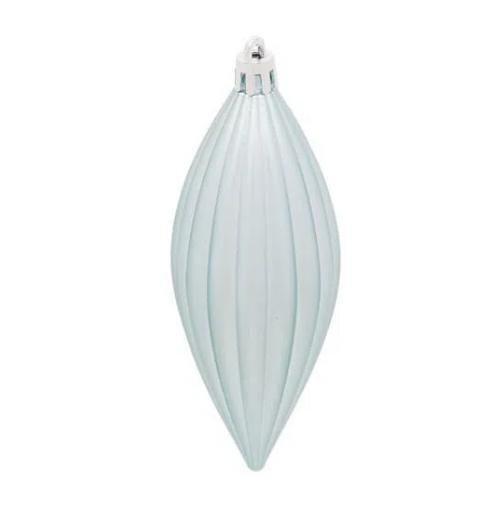 Imagem de Enfeite para Pendurar Pino com Gomos Azul Claro 13cm - 4 Un