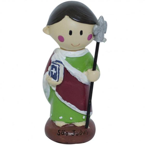 Imagem de Enfeite Resina São Judas Desenho 9Cm