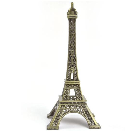 Imagem de Enfeite torre eifel paris metal 13cm miniatura