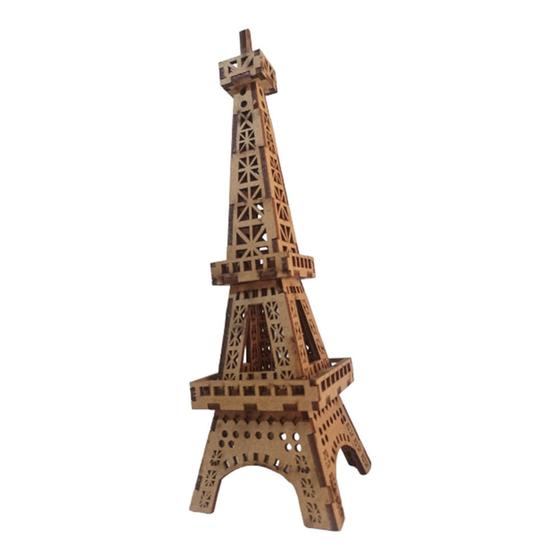 Imagem de Enfeite Torre Eiffel Mdf Decorativo Escritório Sala