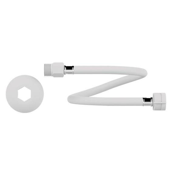 Imagem de Engate Flexível de PVC Ultrarresistente Lavatório e Bacia Sanitária Macho x Fêmea 1/2" Censi
