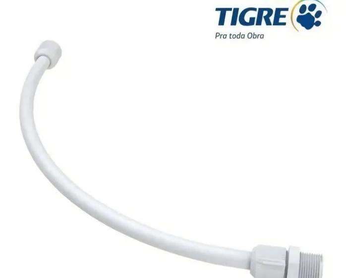 Imagem de Engate Flexível Tigre PVC 1/2"x50cm Branco