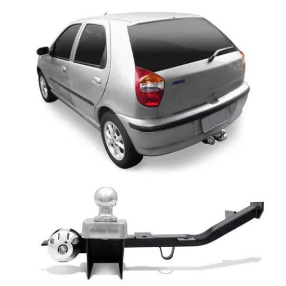 Engate Para Reboque Rabicho Fiat Palio 2001 02 03 Tração 400Kg InMetro ...