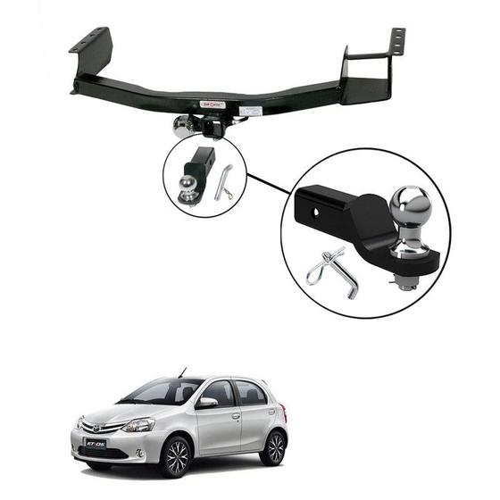 Imagem de Engate Reboque Etios Hatch 2020 2021 2022 Transbike
