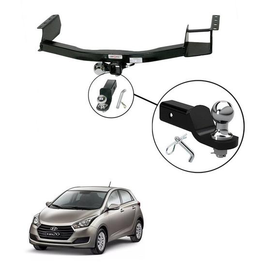 Imagem de Engate Reboque Hb20 2011 2021 2013 2014 2015 Removivel Hatch
